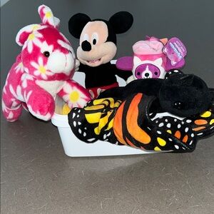 Colorful Plush Toy Set for Kids